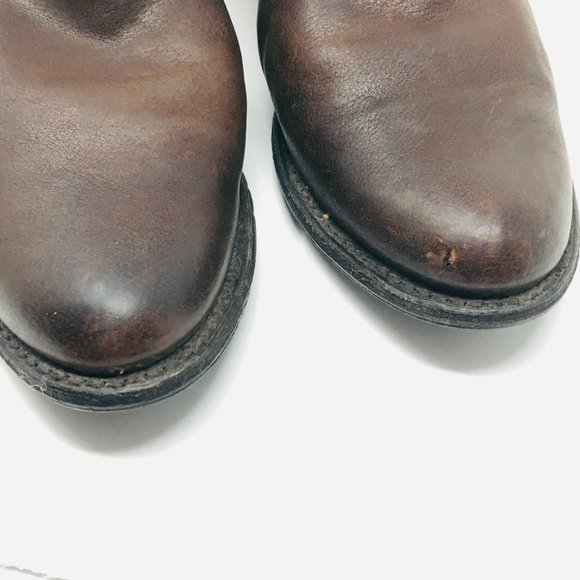 Frye Ankle Boots Leather Studded Diana 7.5 - Picture 7 of 7